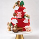 Barn Red 2 Tier FAC 51