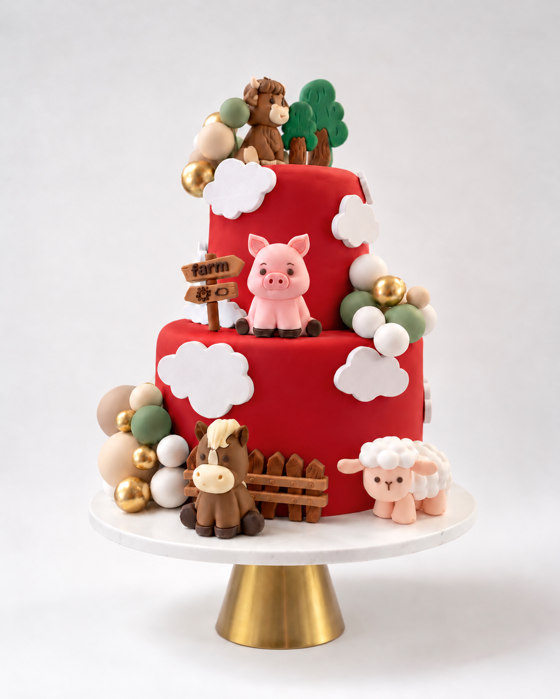 Farm Animals Cake - Image 7