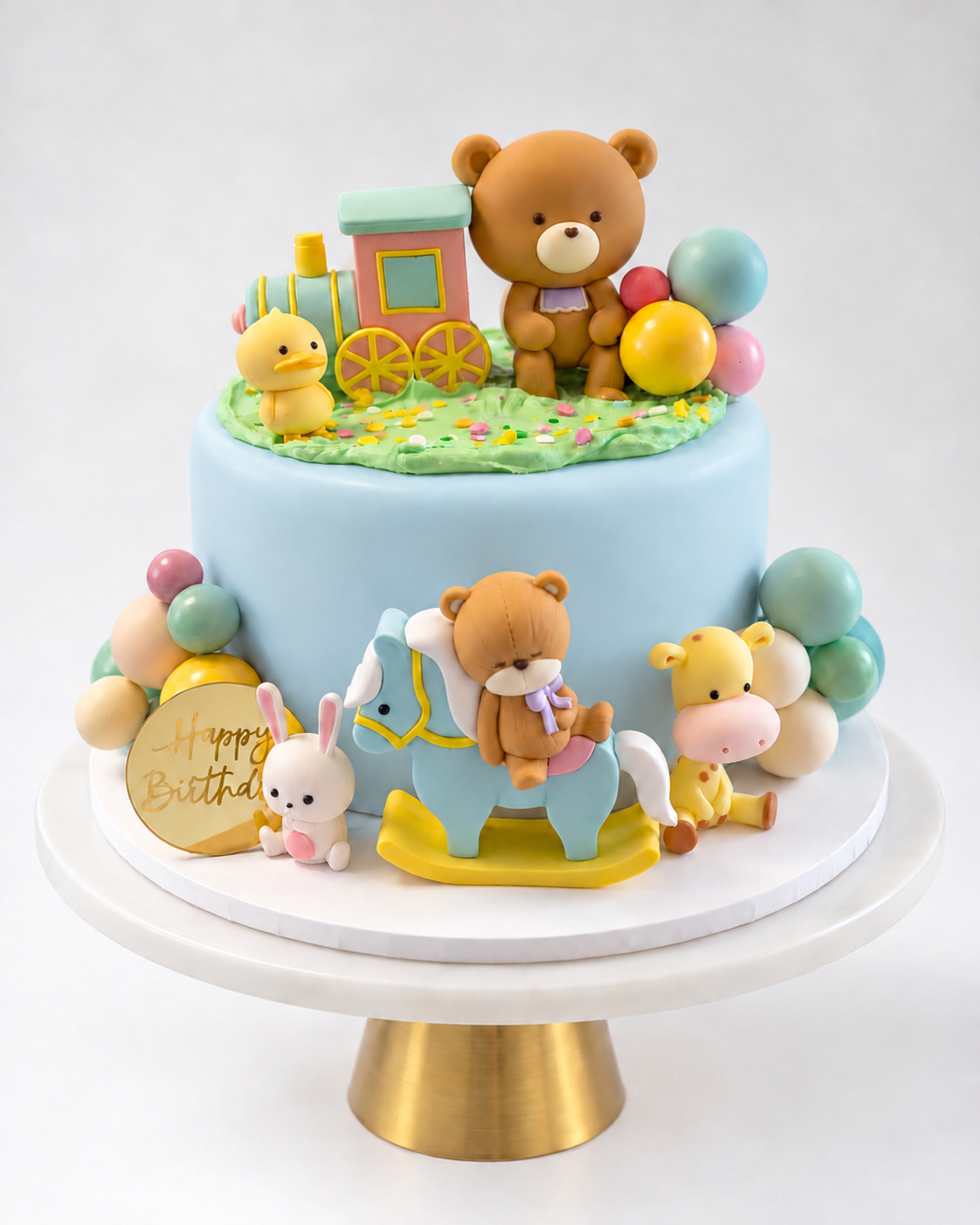 Baby Shower Cake - Colorful - Image 10