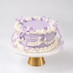 Purple and White