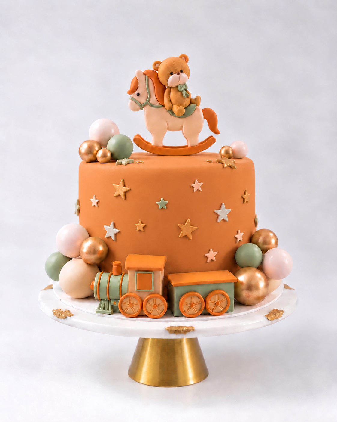Baby Shower Cake - Neutral - Image 2