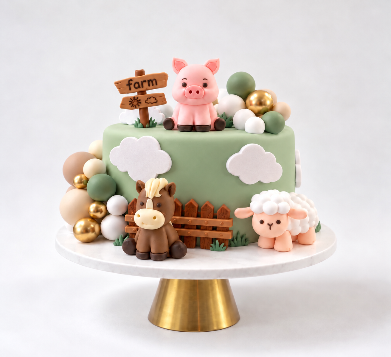 Farm Animals Cake - Image 8