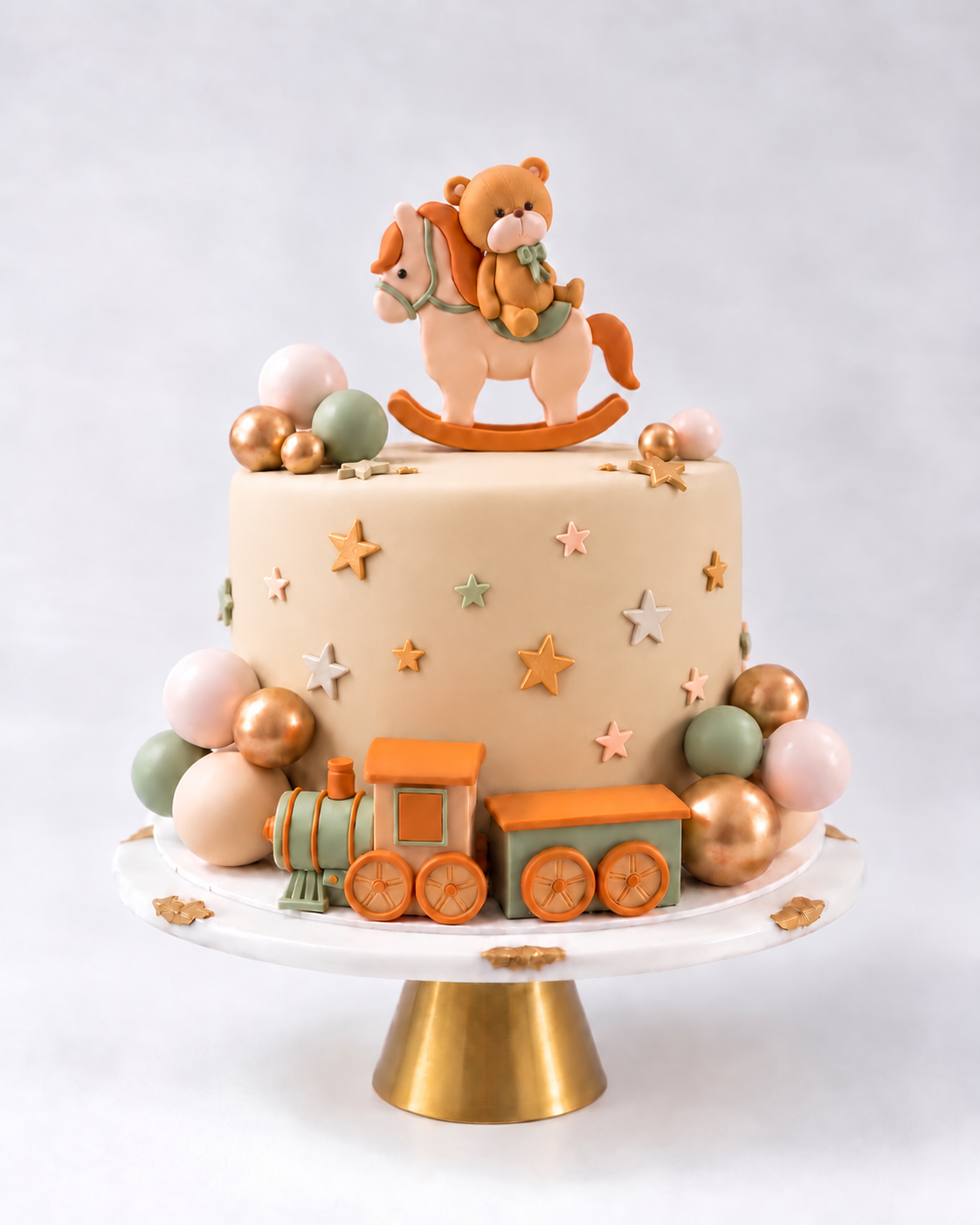 Baby Shower Cake - Neutral - Image 5