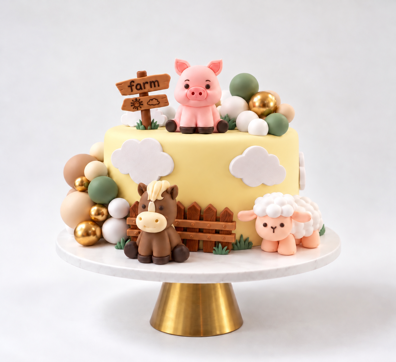 Farm Animals Cake - Image 10